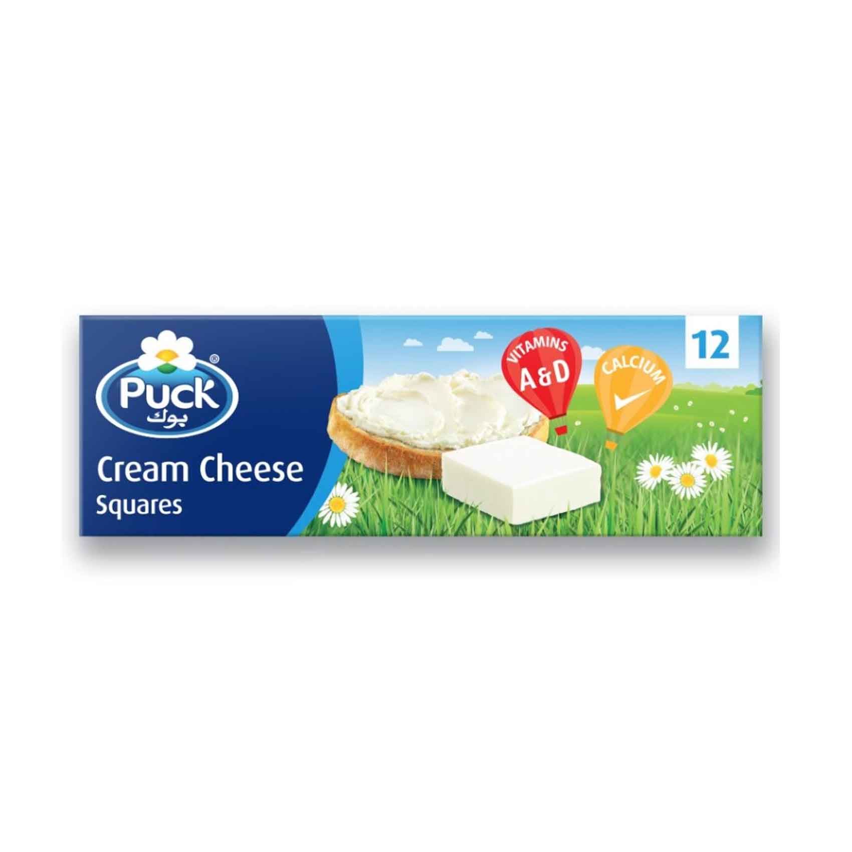 Puck Cream Cheese Squares 12 portions