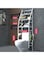 Over Toilet Storage Rack White 155x155x45cm