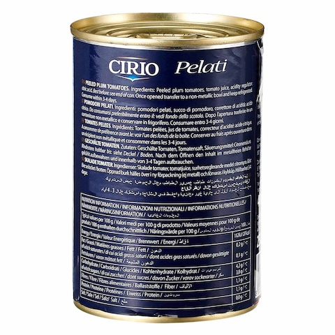 Cirio Peeled Tomatoes 400g