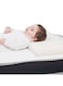 Moon Crib Mattress And Toddler Bed Mattress, Dual Sided Sleep System, Breathable Premium Baby Mattress For Infant And Toddler,Reversible Baby Mattress, White