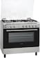 Vestel 5 Burners Gas Cooker (90 x 60)cm Silver, F96G51X, 2 Year Full Warranty