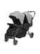 Moon Dois - Twin Stroller, Grey, Twin Baby Stroller Pram