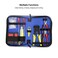 Generic-3 in 1 Network Cable Tester Set LAN Tester RJ45 Measurable Wire Tracker Diagnose Finder Wire Testing Tool with RJ11 Plug Crimping Tool Wire Stripper Screwdriver Pointed-nose Pliers