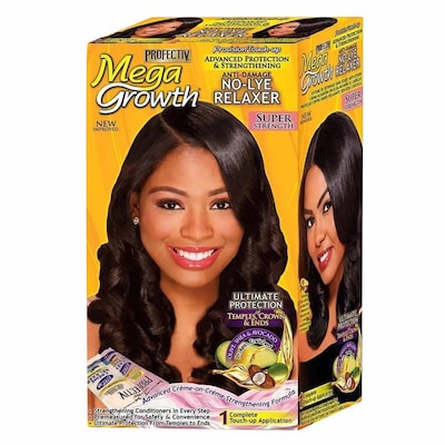 Profectiv Mega Growth Anti-Breakage No-lye Relaxer Super 1 Touch-Up Application Kit