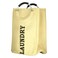 Laundry Hamper Bag Yellow 34x34x50cm