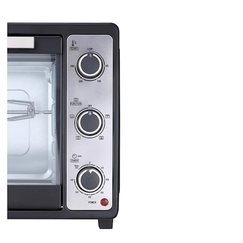 IDO Electric Toaster Oven With Grill 45 Liter 1800 Watt - Black - TO45SG-BK