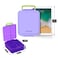 Eazy Kids Jumbo Bento Lunch Box w/ Thermos &amp; Sauce Jar- Purple