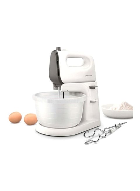 Philips Electric Bowl Mixer 400W HR3745 White