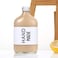 Star Cook 12pcs empty juice bottle glass milk beverage bottle coffee bottleKombucha bottle whiskey bottle coffee bottle vodka bottle party drink shop coffee shop (50ML, White lid)