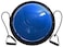 Maxstrength Balance Ball Trainer Yoga Strength Resistance Exercise Workout Half Yoga Ball- Random Color