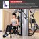 Sparnod Fitness SMG-19000/WNQ 518BK Multifunctional Luxury Home Gym Station (Free Installation Service)
