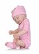 Generic Reborn Baby Doll With Plush Toy 10Inch