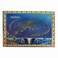Ahlan UAE Dubai Themed Foil Magnet Blue