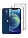 Generic 2-Pack 6D Tempered Glass Screen Protector For iPhone 12/12 Pro 6.1Inch Clear