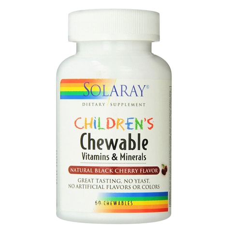 SOLARAY CHILDRENS CHEWABLE TAB60&#39;S