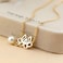 Aiwanto Flower Anklet Gold Ankle Chain Gift for Women's Jewellery Anklet