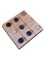 Tic-Tac-Toe Game Toy, Classic Wooden Checkerboard Educational Family Game Toys Set, Portable Casual Tabletop Game for Adults and Kids