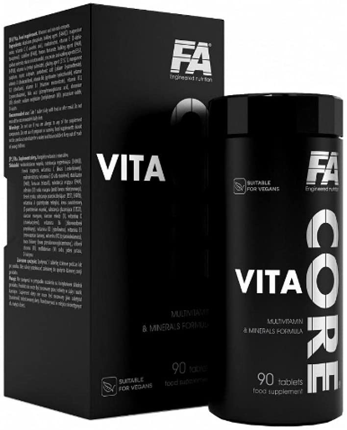 Buy Fa Core Vita Complex Formula Of Nutrients For Health And Fitness 90 ...