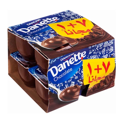 Danette Chocolate Pudding - 100 gram - 8 Count