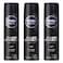 NIVEA MEN  Antiperspirant Spray for Men  Deep  Black Carbon Antibacterial Espresso Scent 150ml