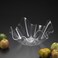 Vague Acrylic Fruit Bowl Clear 31 cm