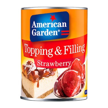 American Garden Pie Filling Strawberry Flavour 595g