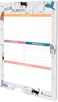 Collins Debden Maru Cat Design A5 Daily Tasks Note Pad - Things To Do Planner Notepad, 60 Sheets, White Paper 210x148mm