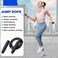 ULTIMAX Jumping Rope, Skipping Rope Adult Fitness Women, Adjustable Jump Rope with Memory Foam Handles Ideal for Aerobic, Calorie &amp; Fat Burning Home Gym Workout for Kids &amp; Men-Assorted Color