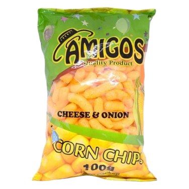 Amigos Cheese And Onion Corn Chips 100G