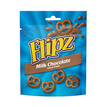 Flipz Milk Chocolate Prestzels 90GR