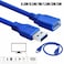Kongda - USB 2.0 Male To Female Extension Cable 3meter Blue