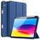 HYX Case For iPad 10 (10.9-Inch, 2022 Model, 10th Generation) with Pencil Holder, Slim Tablet Cover with Soft TPU Back, Auto Wake/Sleep (Blue)