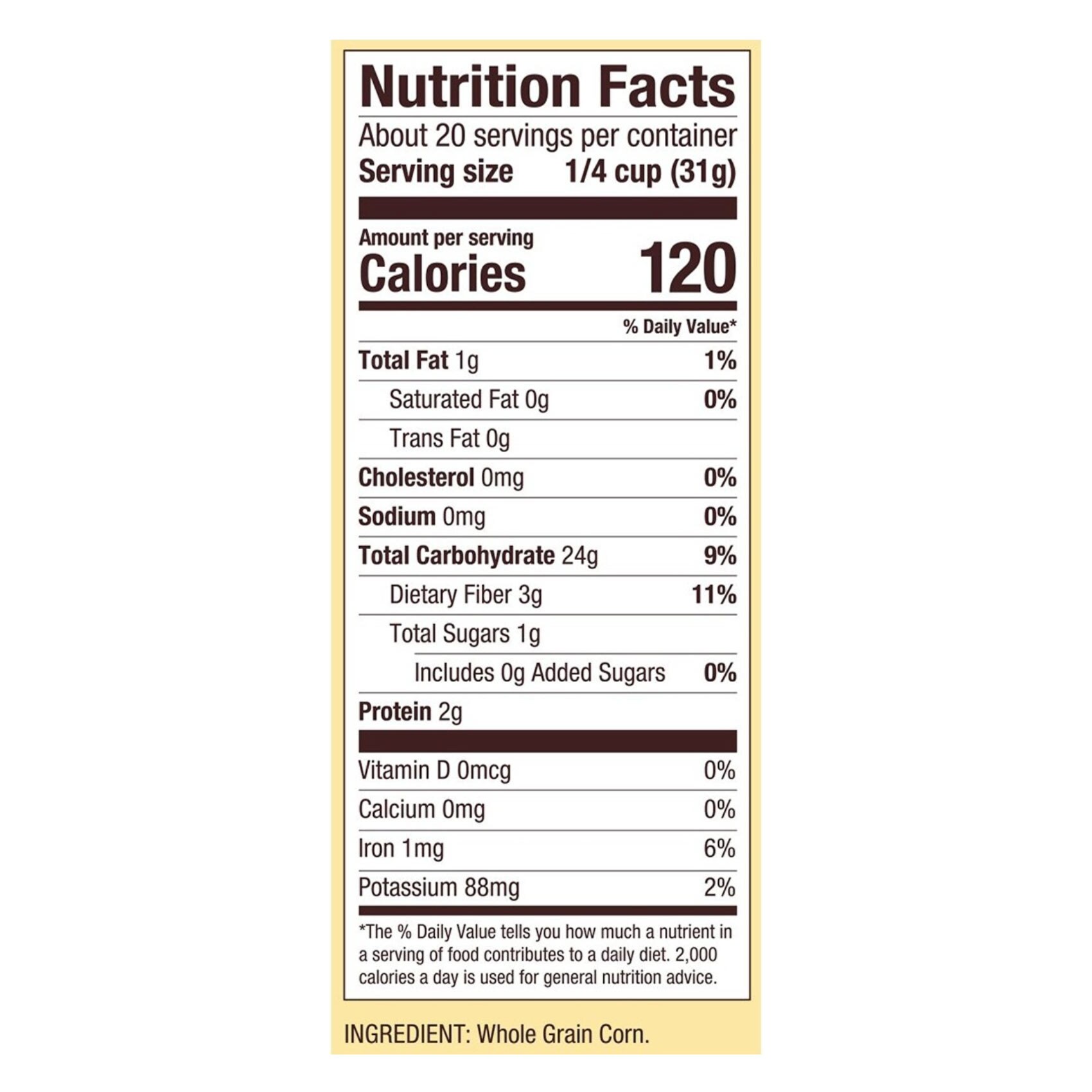 Bob's Red Mill Organic Corn Flour Whole Grain 624 Gram product thumbnail 3