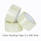 PACK OF 2 HEAVY DUTY CLEAR PACKING TAPE (2 INCH WIDE X 100 YARDS)