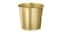 Plant pot, brass-colour, 9 cm