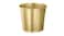 Plant pot, brass-colour, 9 cm