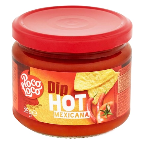 Poco Loco Mexican Hot Salsa Dip 315g