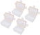 DMK Power 4Pcs Multi-Function Water Proof Camera Battery Case/Sd Msd Memory Card Case Protector