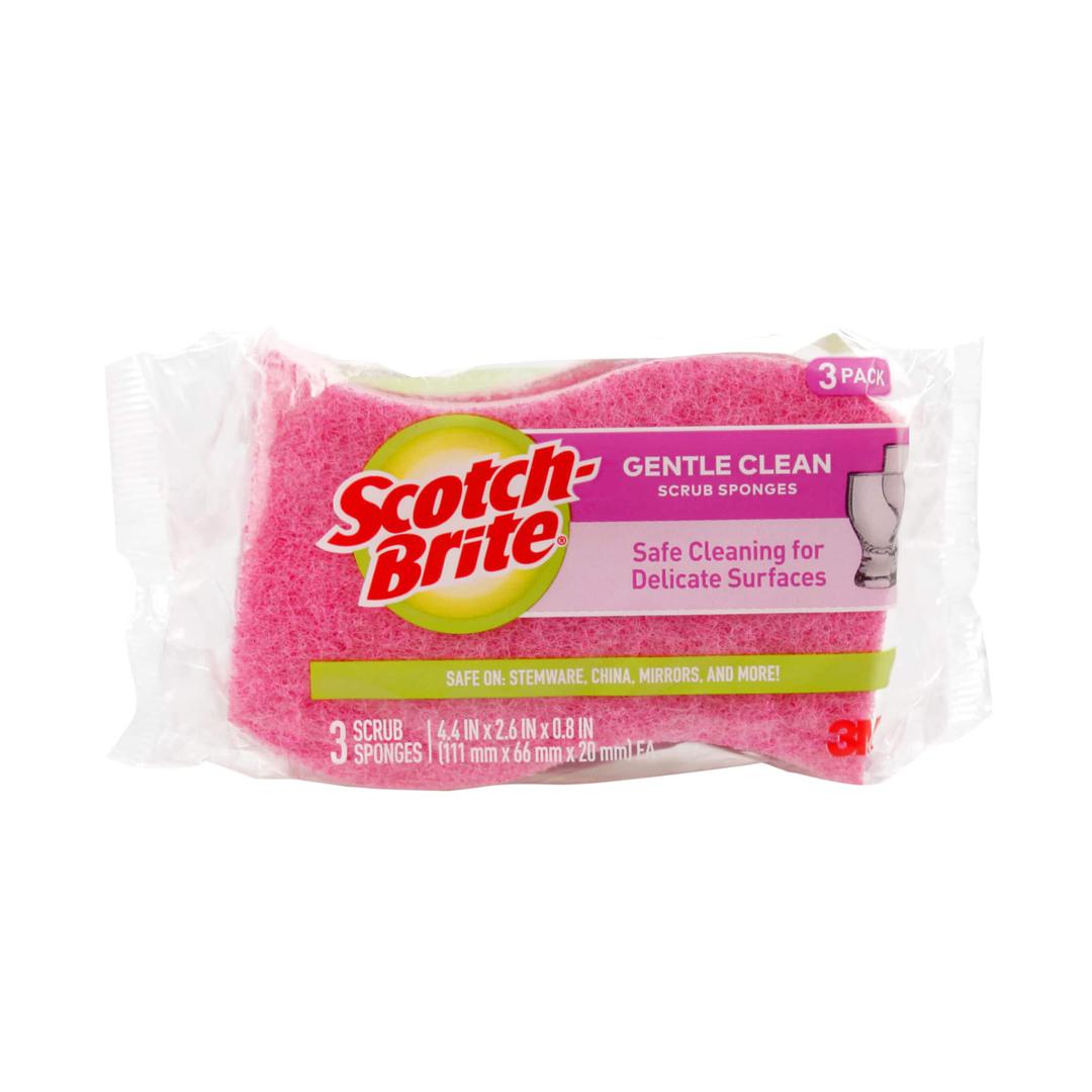 3M Scotch-Brite Delicate Duty Scrub Sponge (3 Pc.)