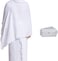 Men's Ihram clothing set for Hajj and Umrah, cotton clothes and one belt, weight 1200 grams.