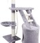 Generic Meetion Pet Cat Scratching Post Tree Scratch Tower Activity Kitten Toy Centre Climbing (Grey)