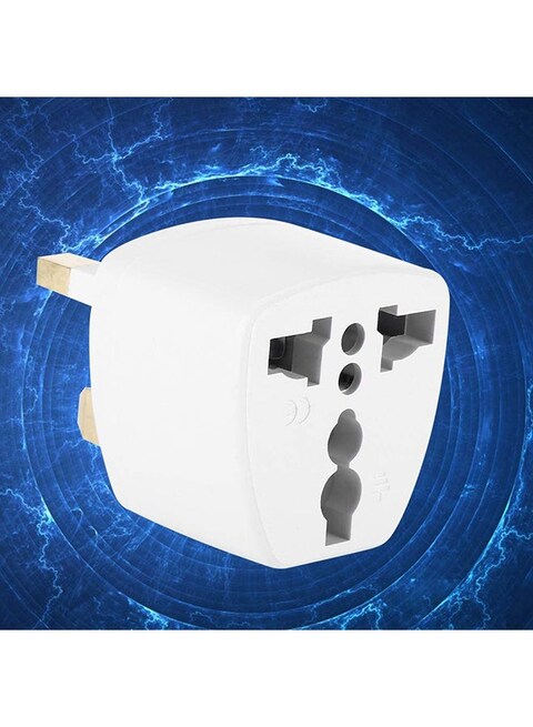 Generic Multi Purpose Ac Power Plug Adapter White