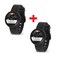 Mykronoz ZeRound3 Lite Smart Watch Black 2 count