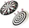 ULTIMAX Dart Board Set, 15 Inch Double Sided Dart Board Flocking Dart Board Including 6 Darts Excellent Indoor Game and Party Games Darts, Sports Gifts for Kids and Adults, Easily Hangs Anywhere