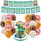 Heidaman Animal Crossing Birthday Party Supplies Decorations Include Banner Balloons Cake Toppers