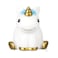 Unicorn Night Light White and Blue with Blinking Colorful Lights 13cm
