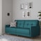 In House Leen 2 In 1 Sofabed Velvet Upholstered - Dark Turquoise