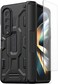 VRS Design Terra Guard Active [Hinge Protection] designed for Samsung Galaxy Z Fold 4 case cover (2022) with Screen Protector - Matte Black