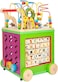 7 in 1 Wooden Activity Cube Baby Walker for Toddlers Educational Learning Toy