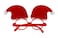 Santa Hat Glasses